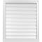 Ekena Millwork Vertical Surface Mount PVC Gable Vent: Functional, w/ 2"W x 2"P Brickmould Sill Frame, 28"W x 32"H GVPVE28X3203SF - alternate 1